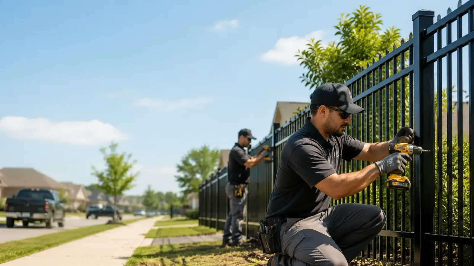 Metal Fence Installation in Brush Prairie, WA